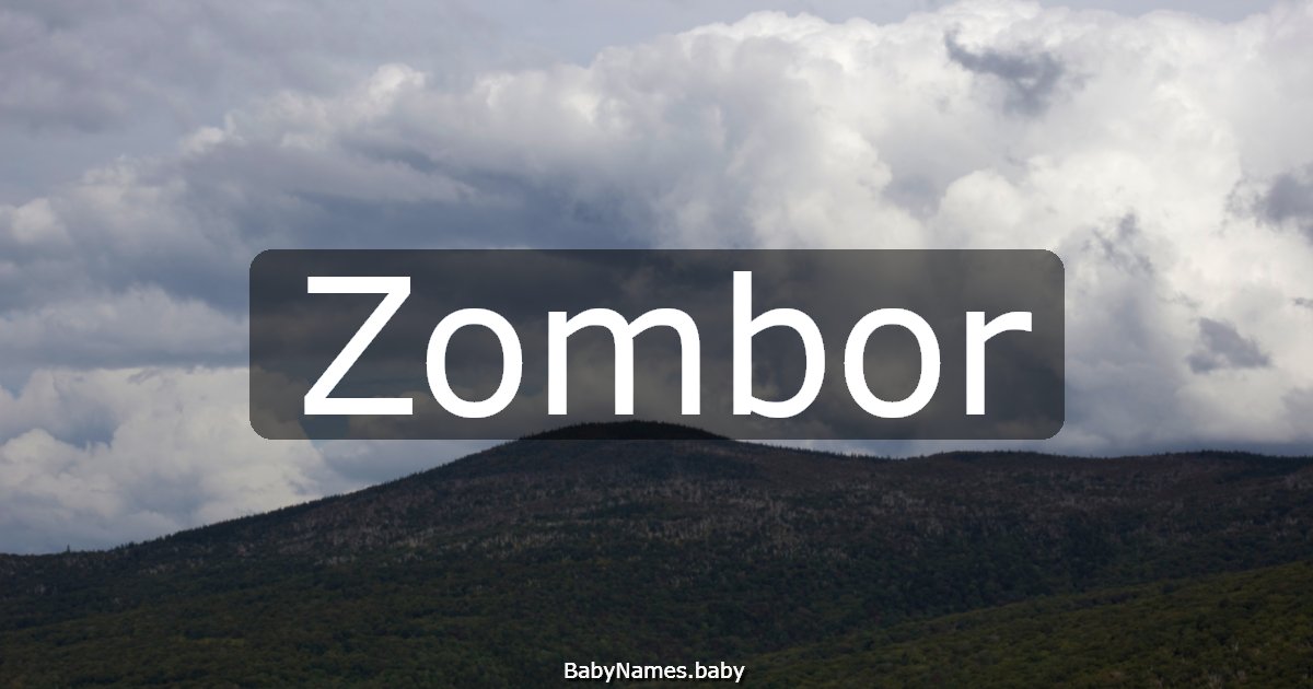 Zombor