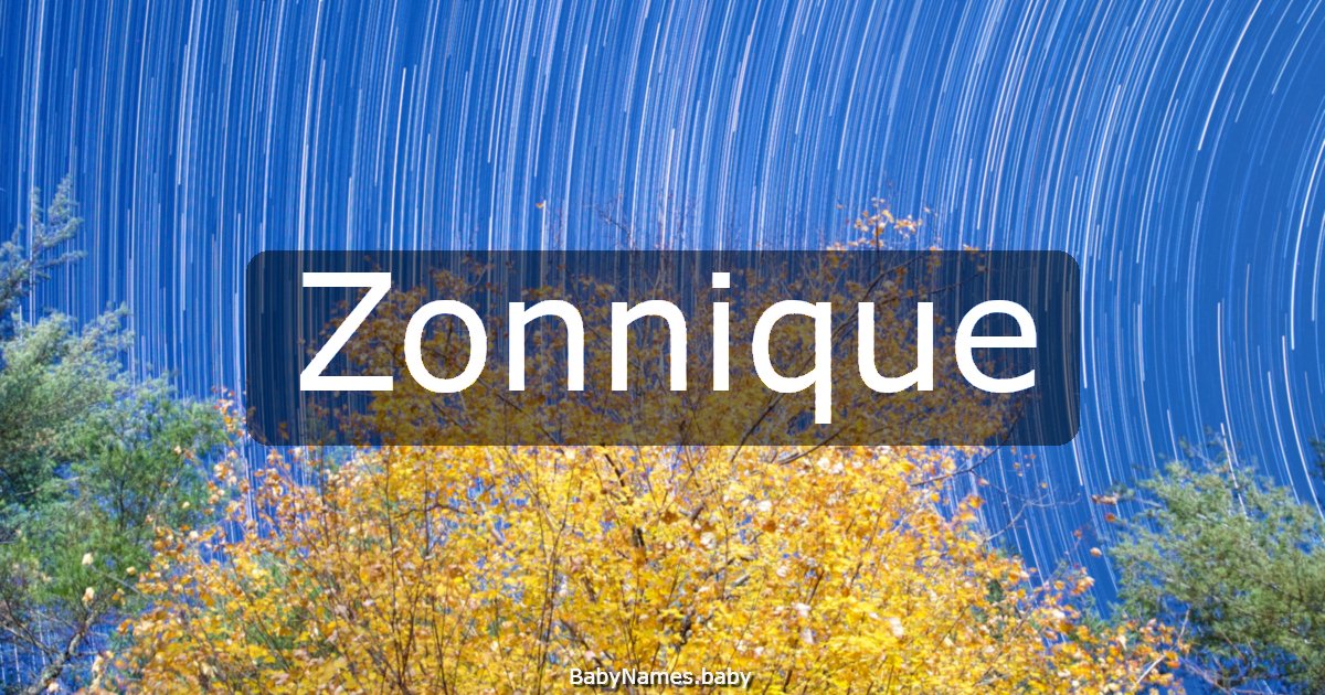 Zonnique