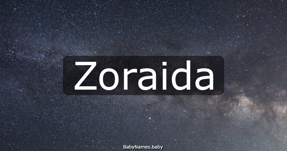 Zoraida