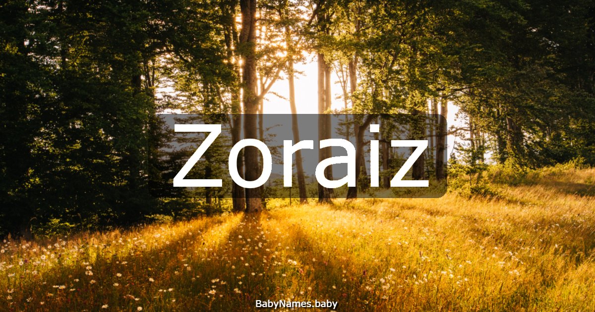 Zoraiz