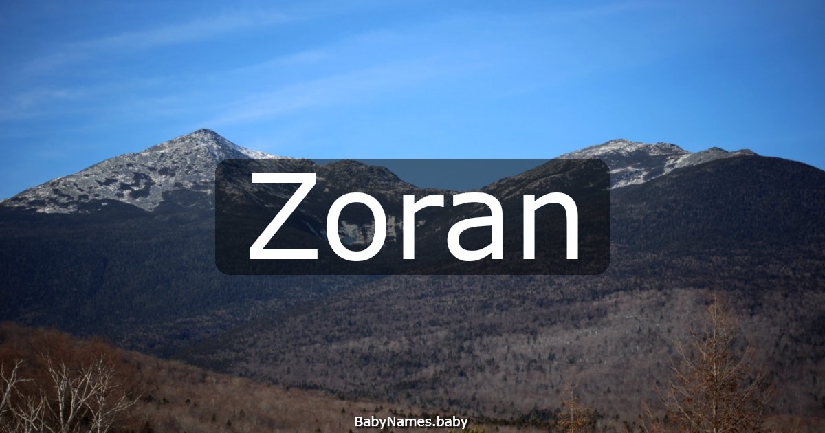 Zoran