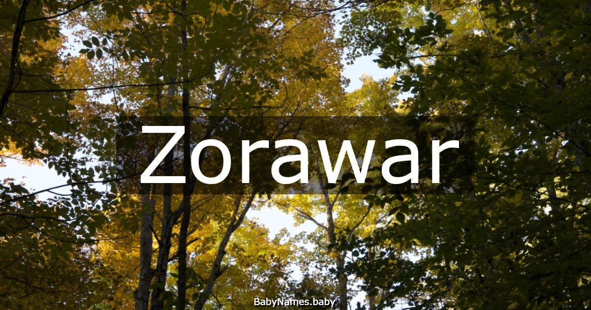 Zorawar