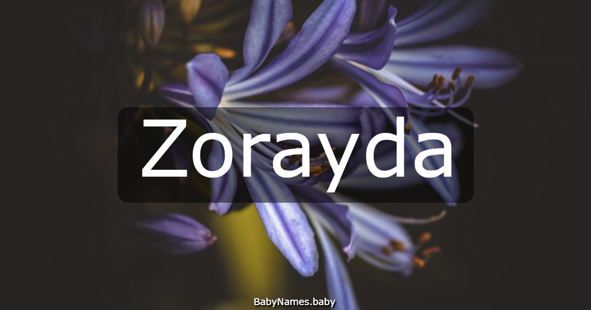 Zorayda