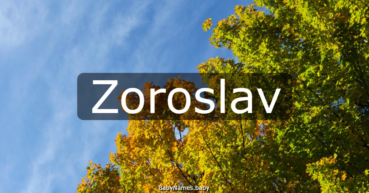 Zoroslav