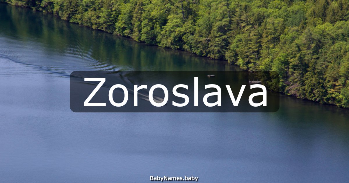Zoroslava