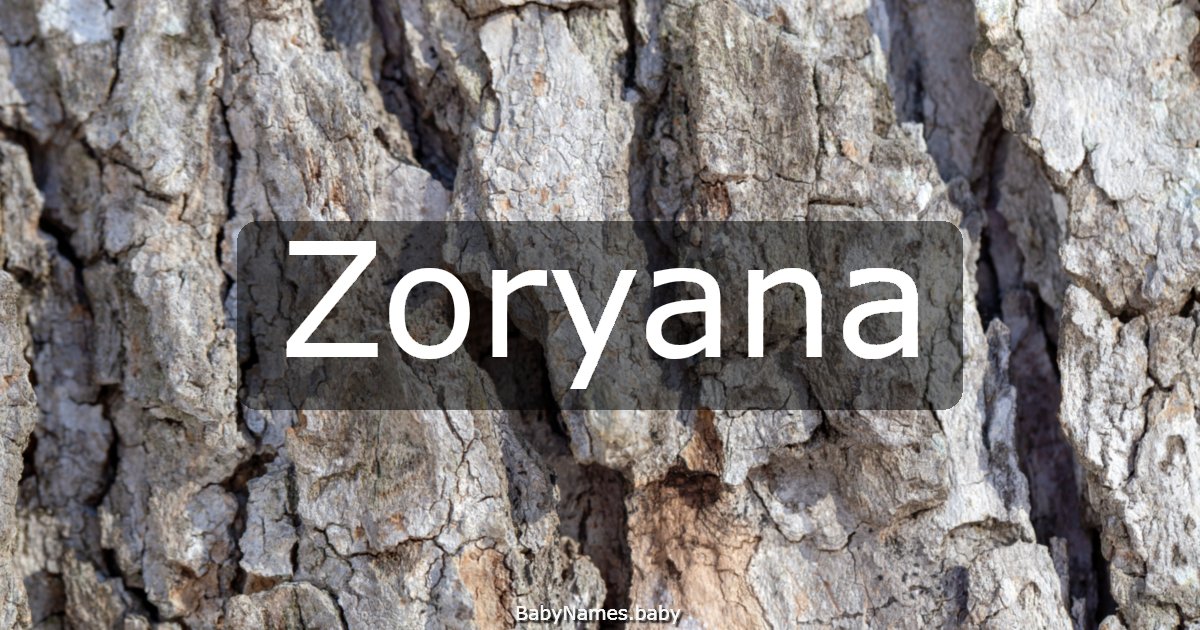 Zoryana
