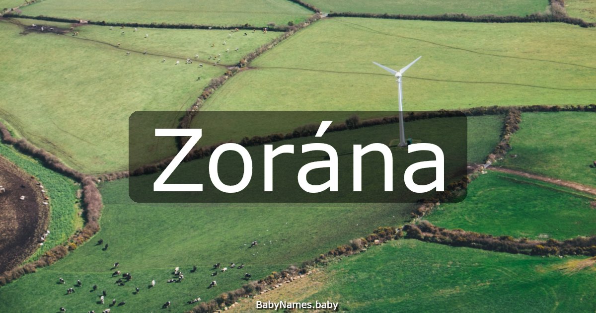 Zorána