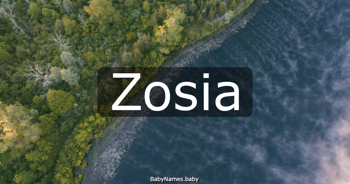 Zosia