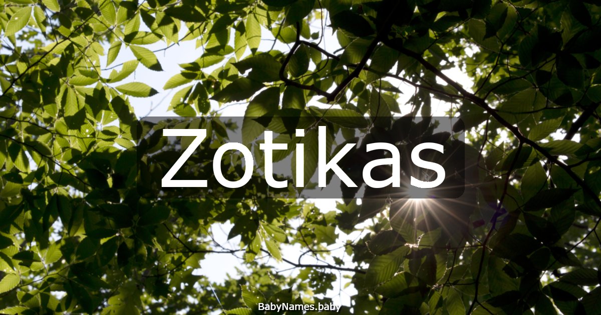 Zotikas