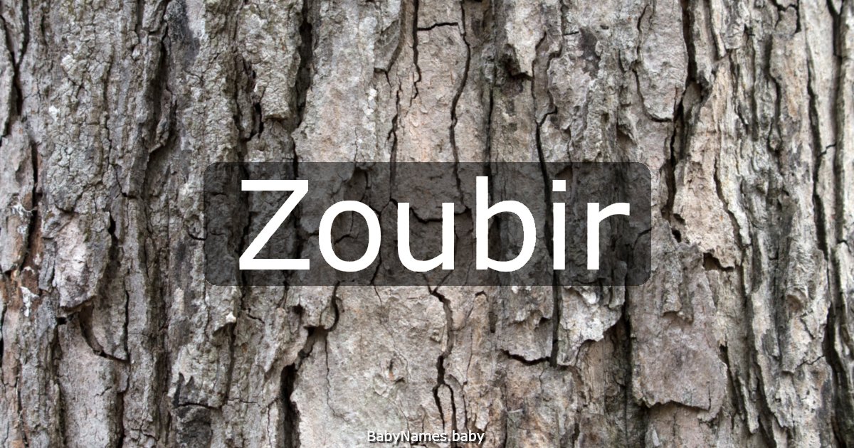 Zoubir