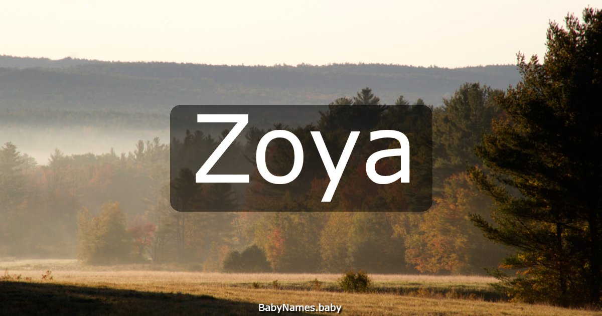 Zoya