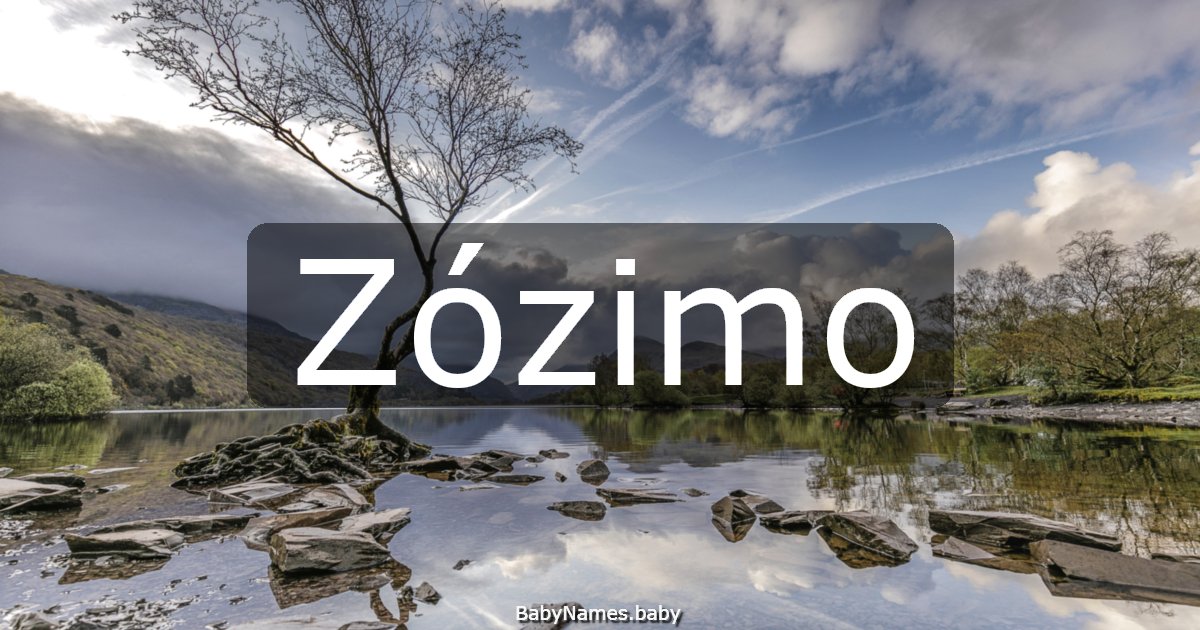 Zózimo