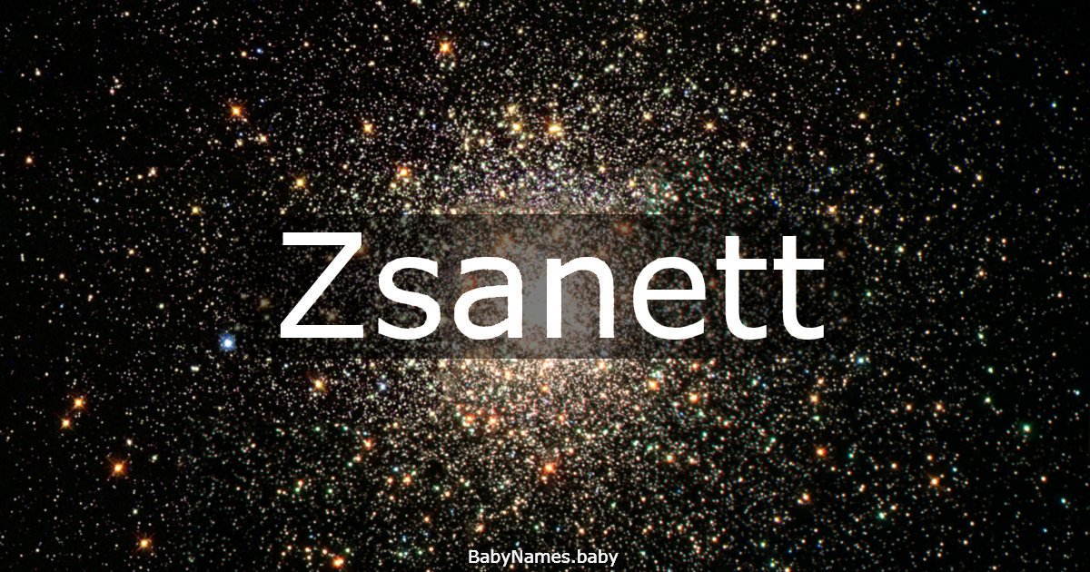 Zsanett