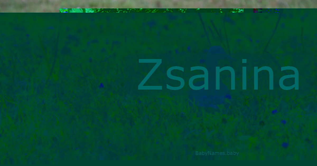Zsanina
