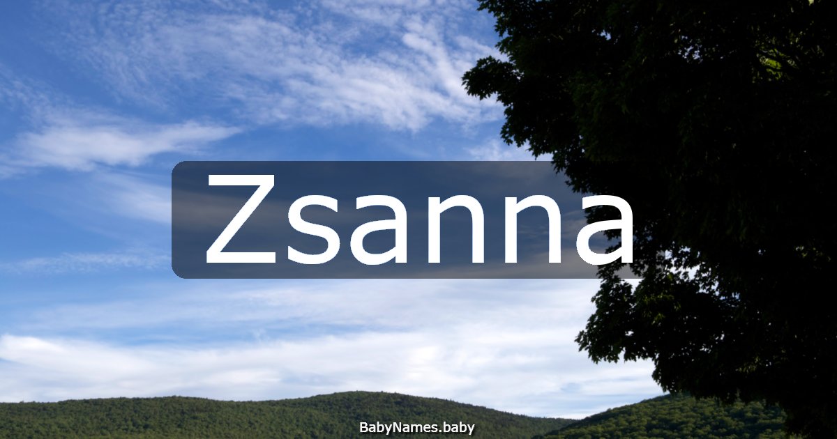 Zsanna