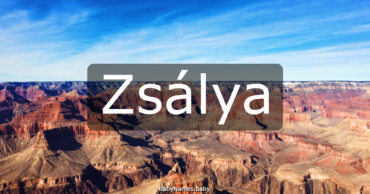 Zsálya