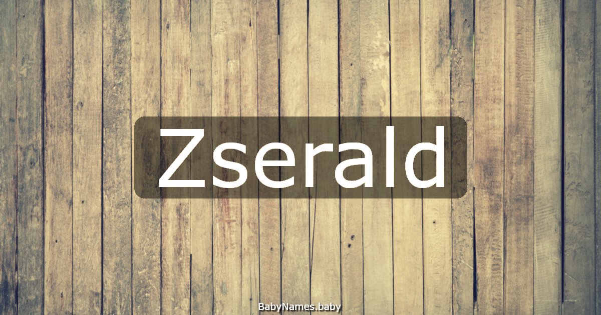 Zserald