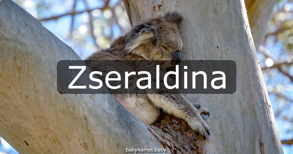 Zseraldina