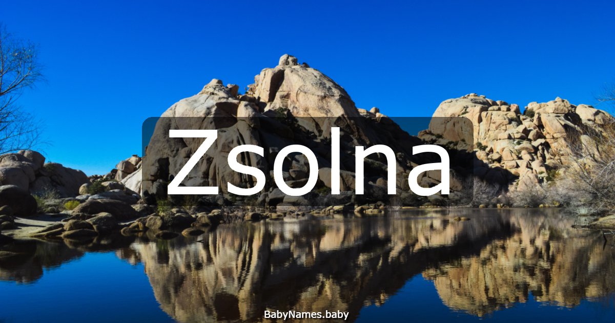 Zsolna