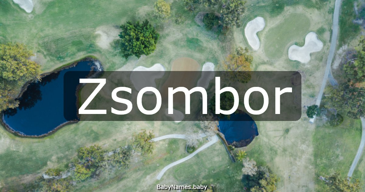 Zsombor