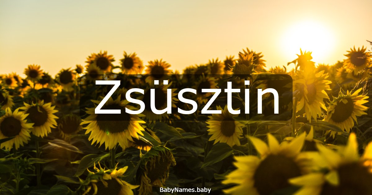 Zsüsztin