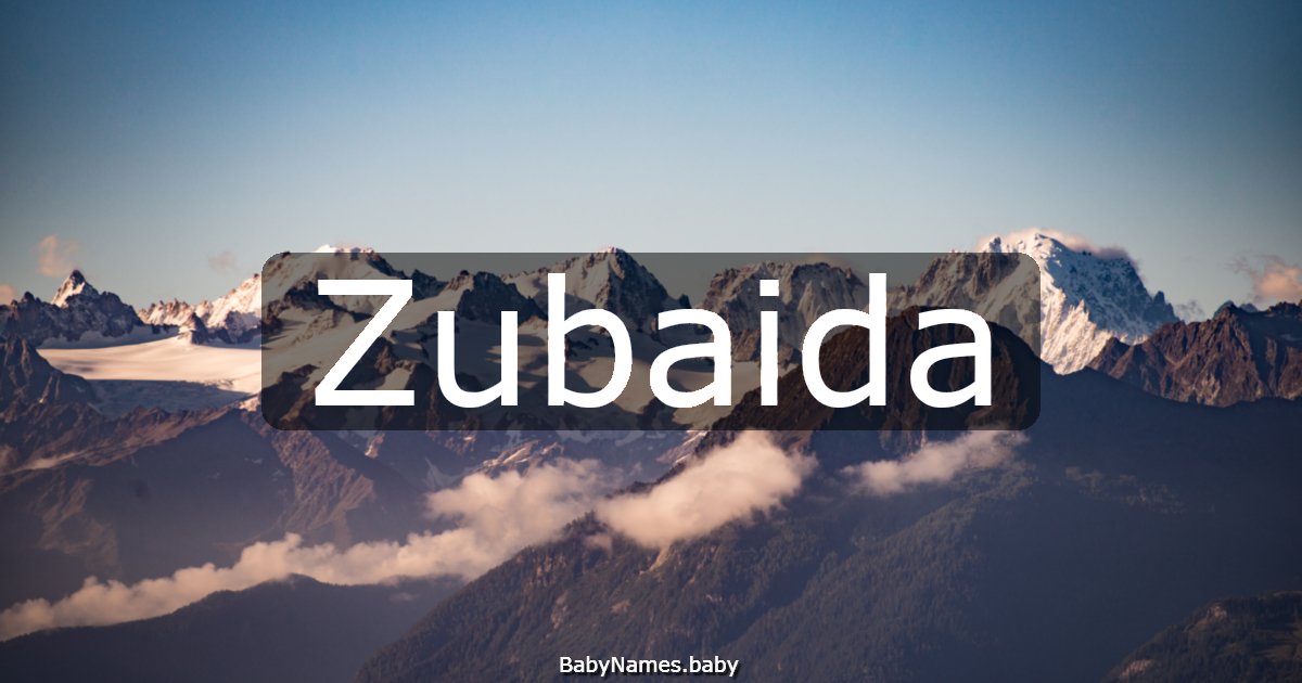 Zubaida