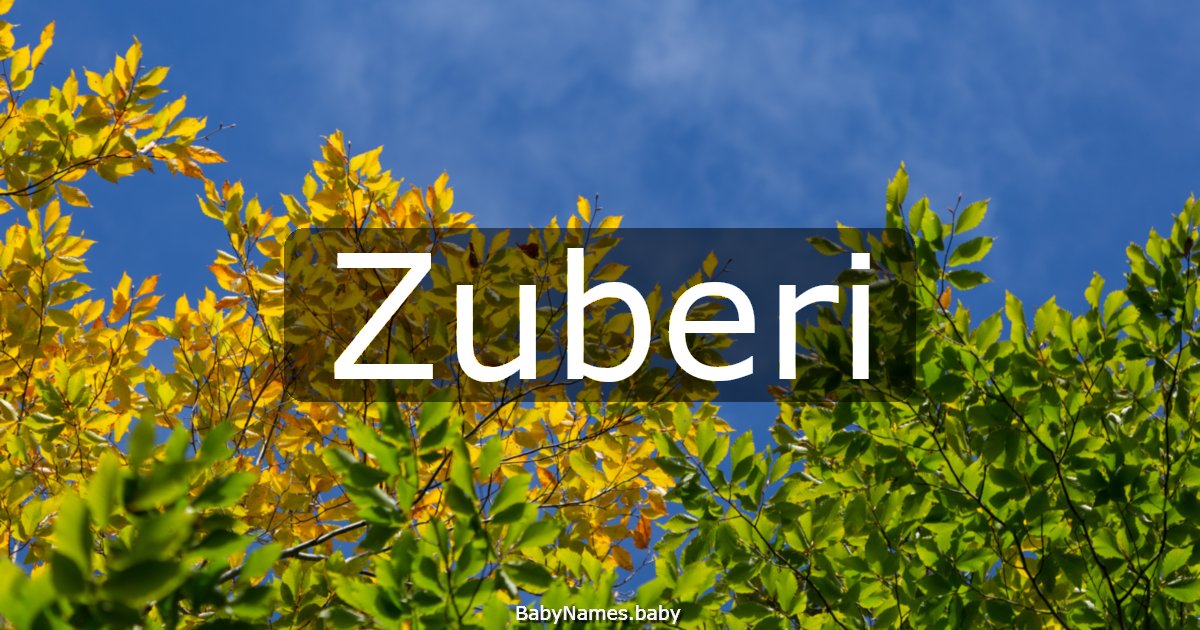 Zuberi
