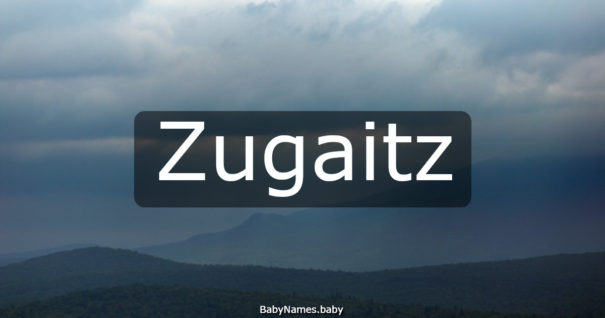 Zugaitz