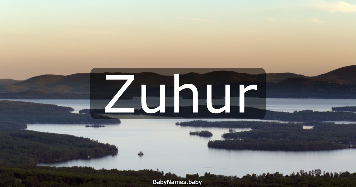 Zuhur