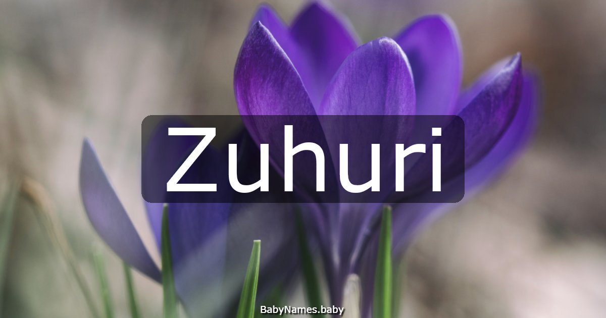 Zuhuri