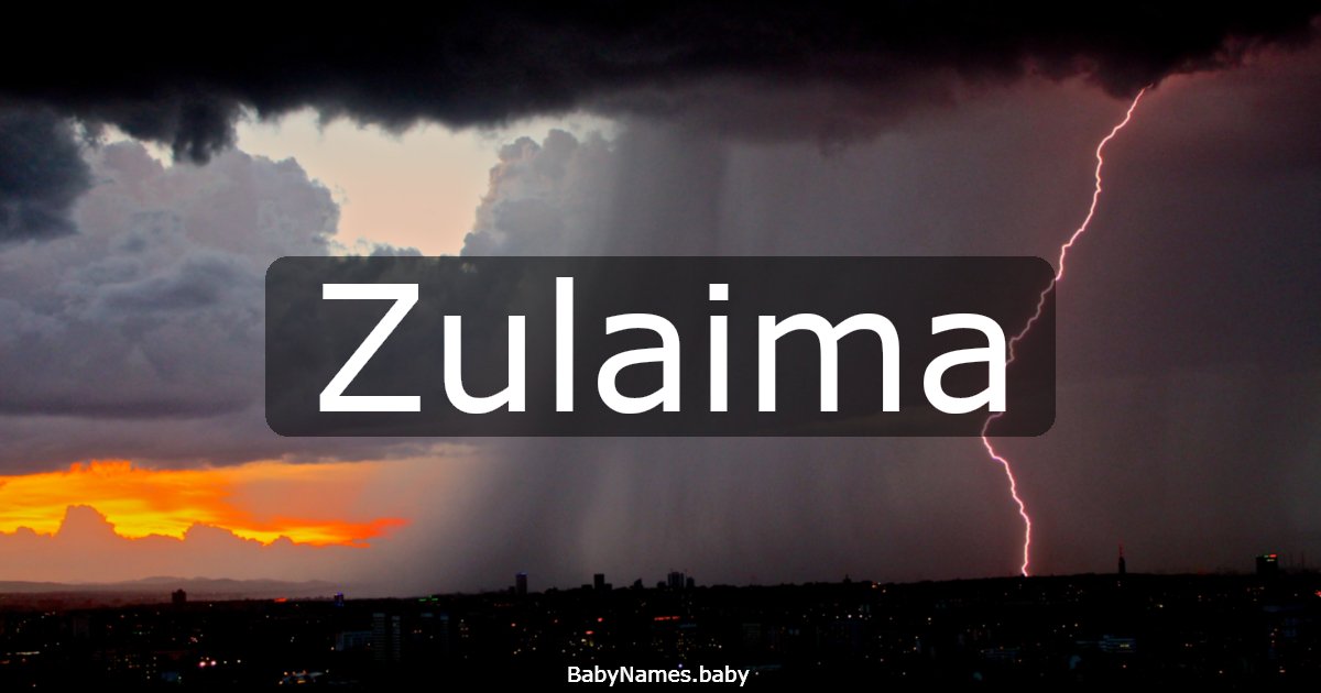 Zulaima