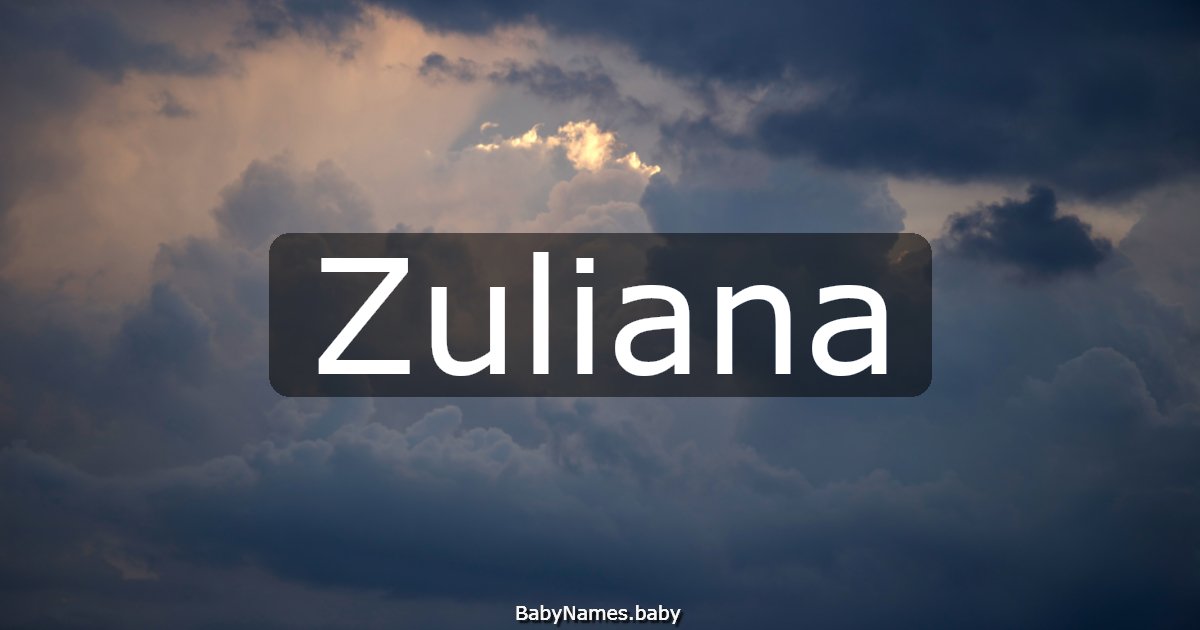 Zuliana