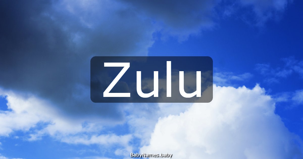 Zulu