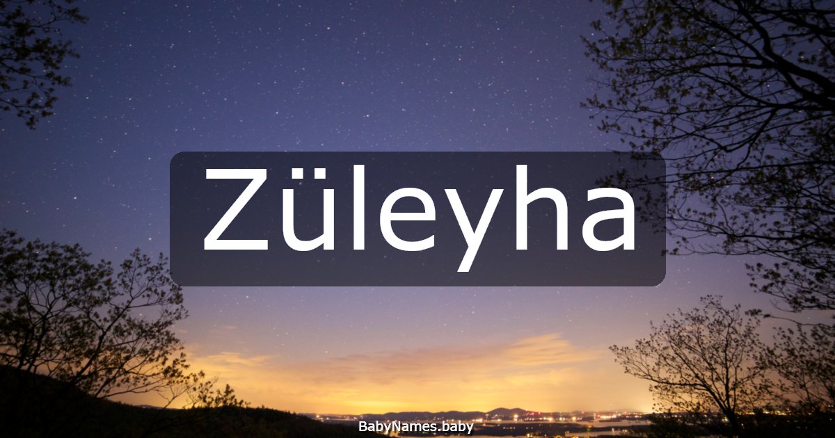 Züleyha
