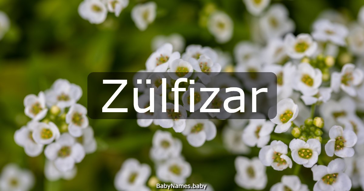 Zülfizar