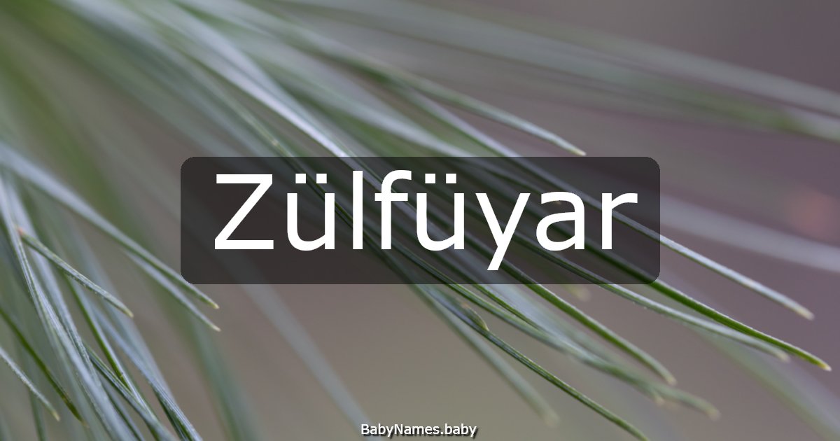 Zülfüyar