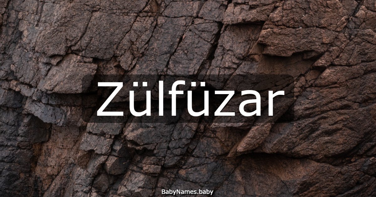 Zülfüzar