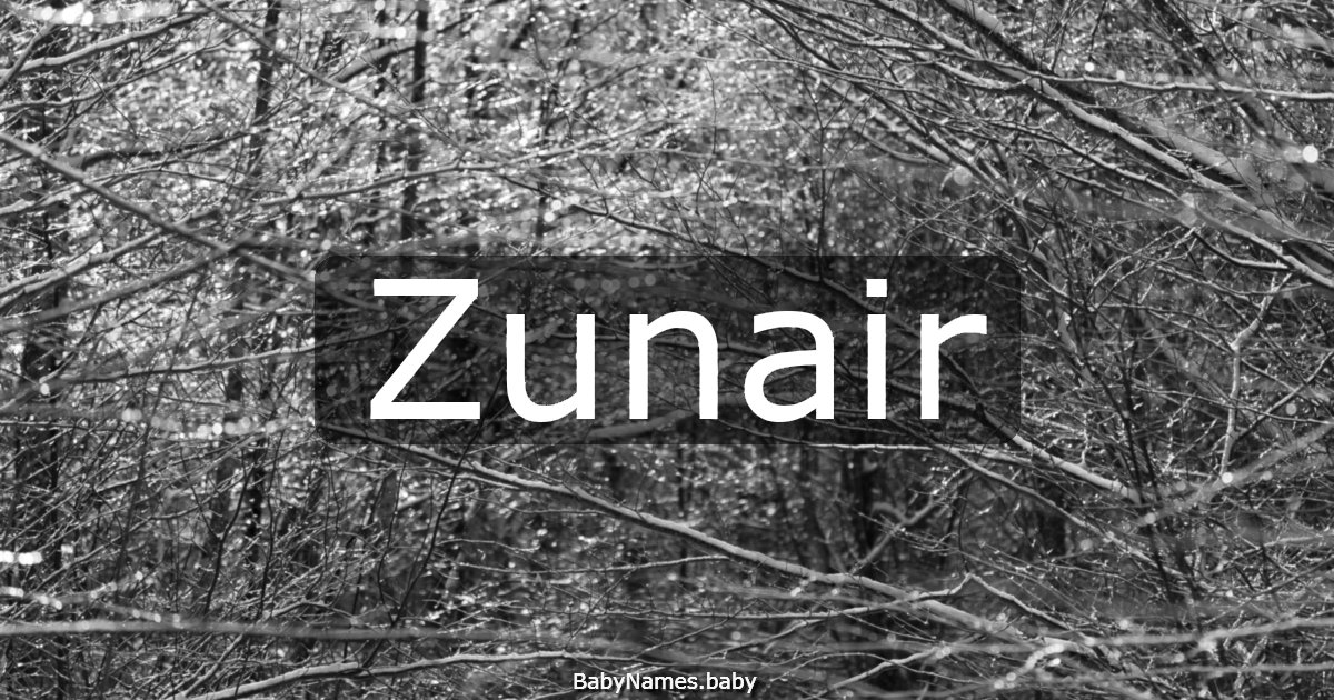 Zunair
