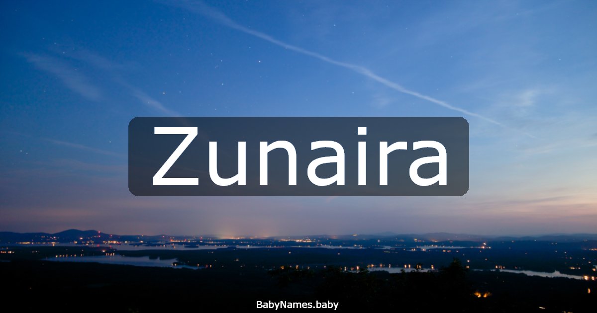 Zunaira