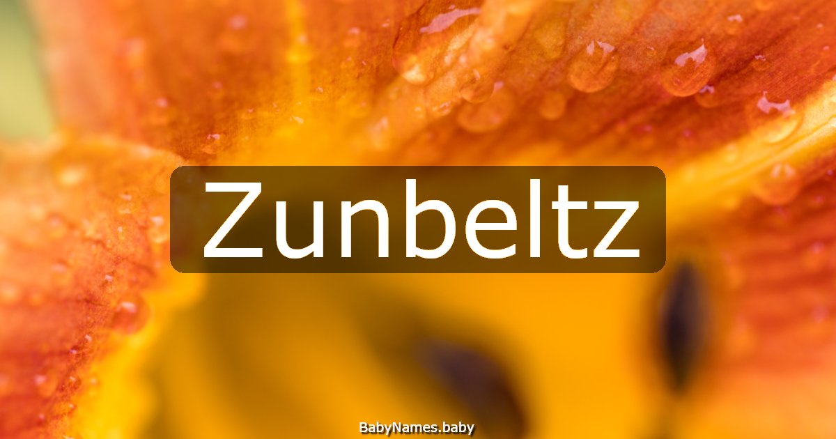 Zunbeltz