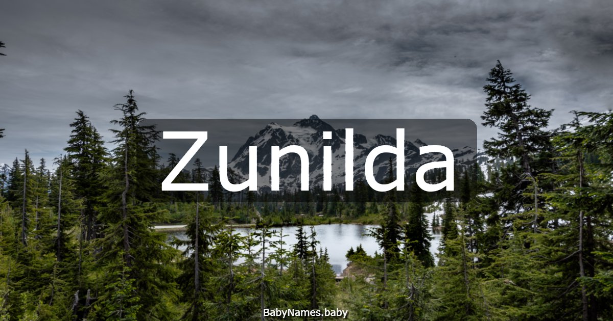 Zunilda