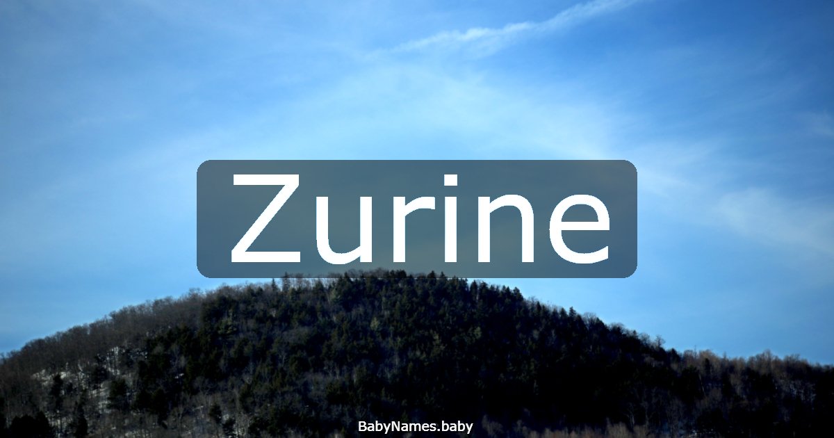 Zurine