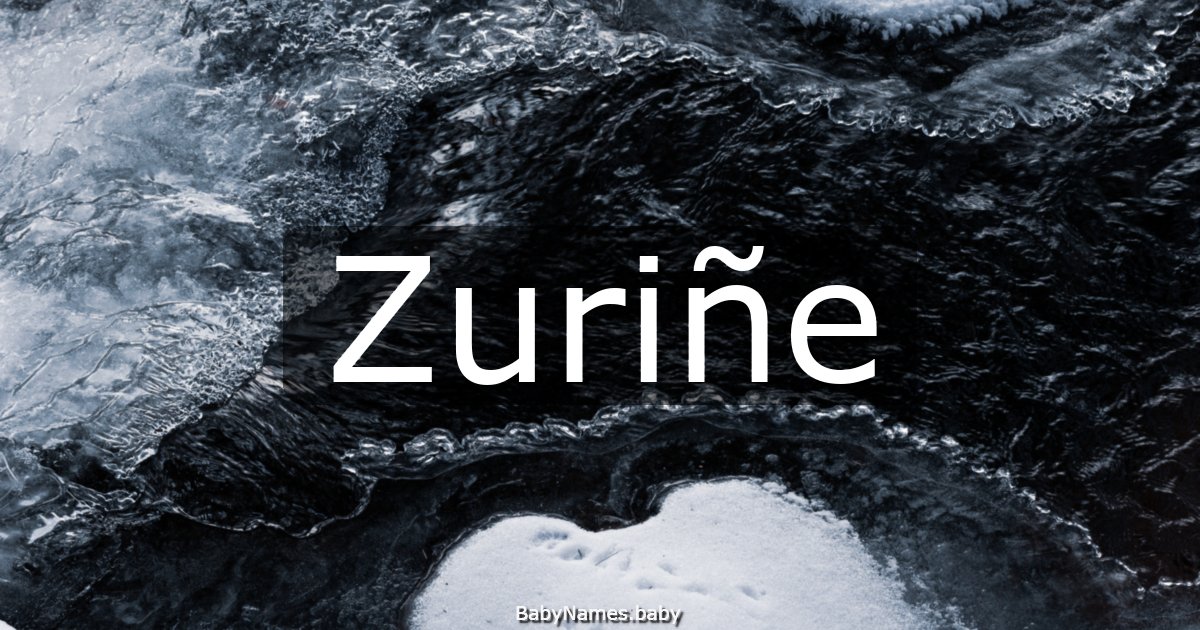 Zuriñe