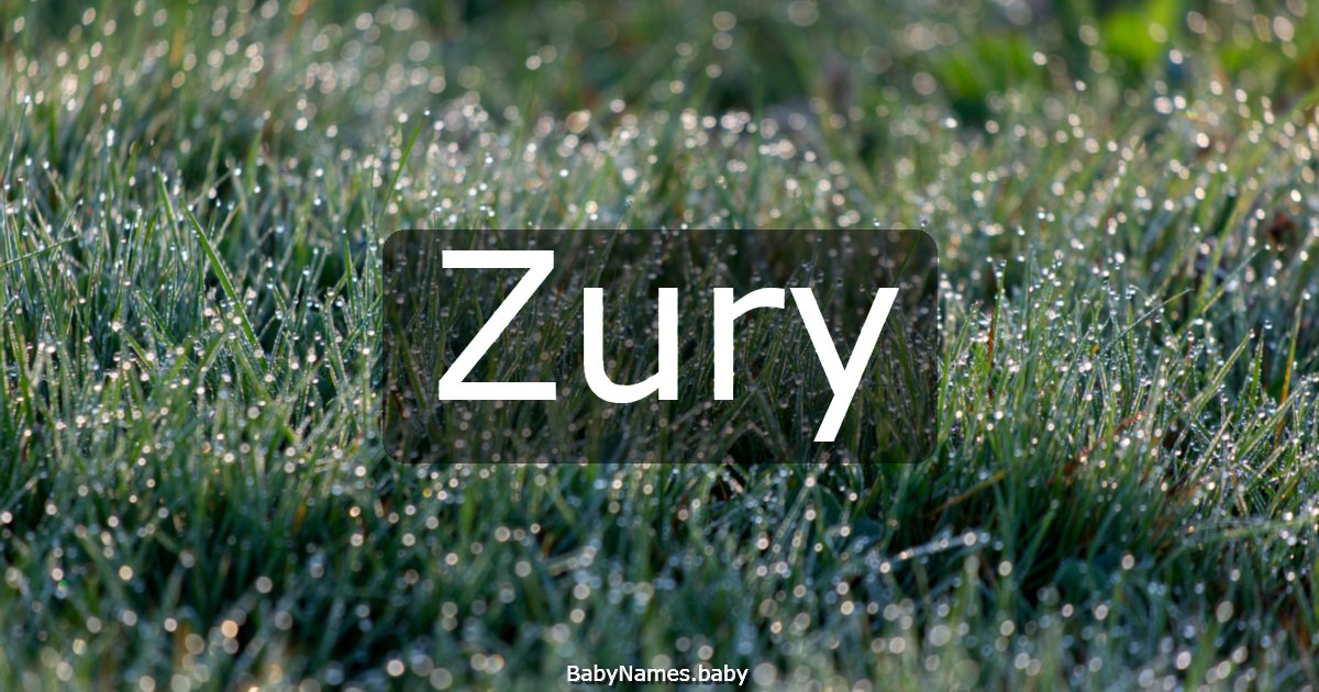 Zury