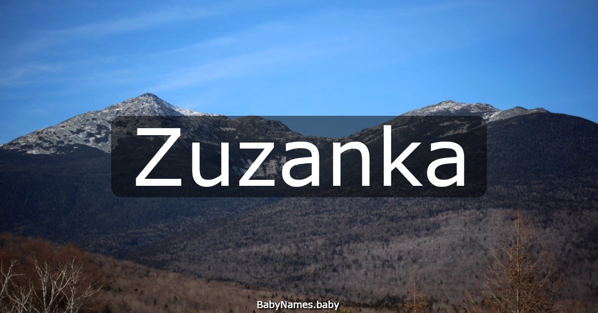 Zuzanka