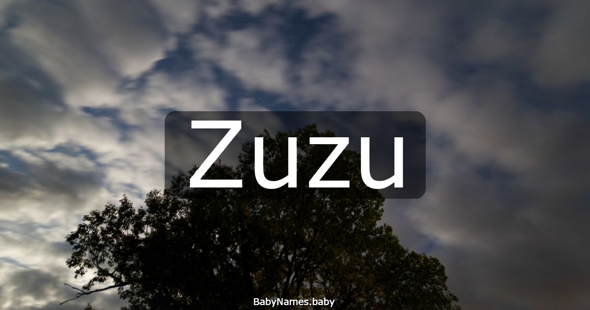 Zuzu