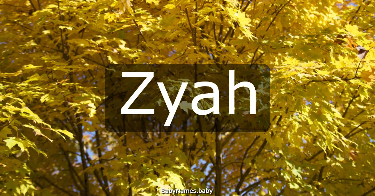 Zyah