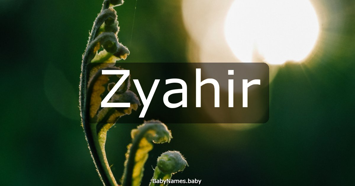 Zyahir