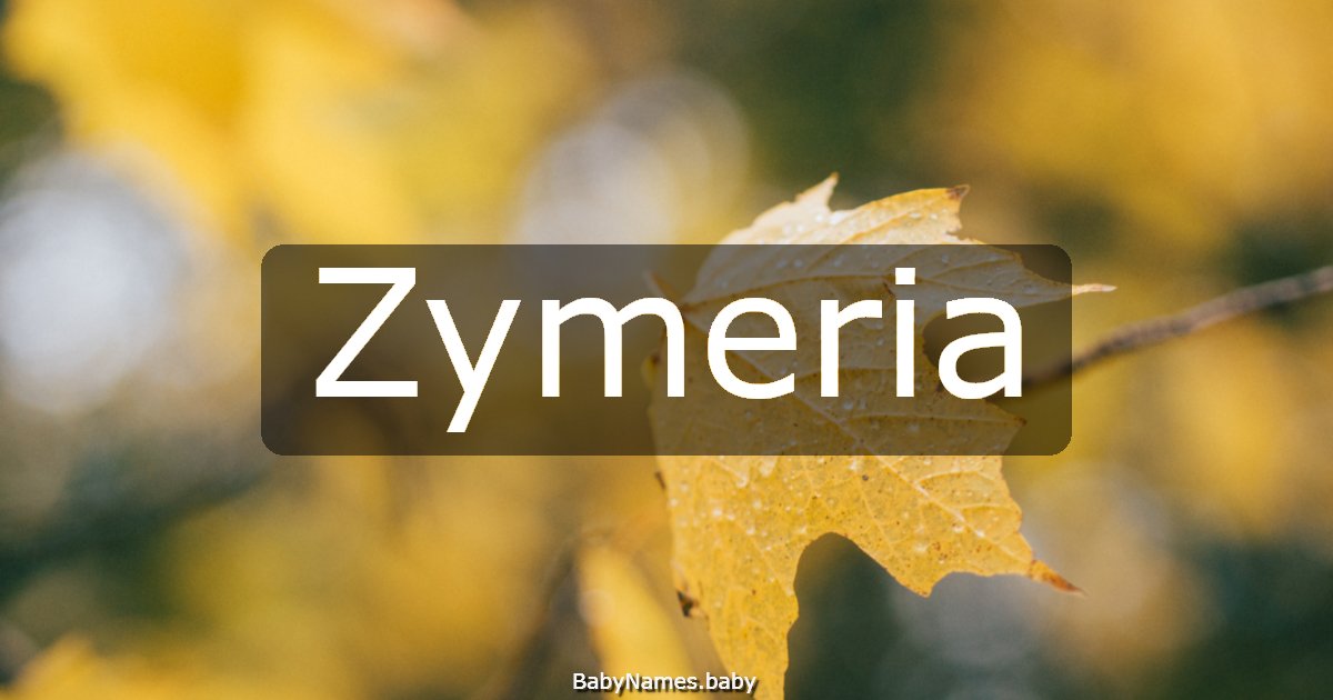 Zymeria