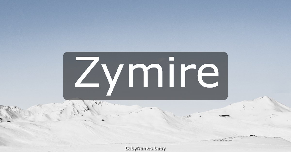 Zymire